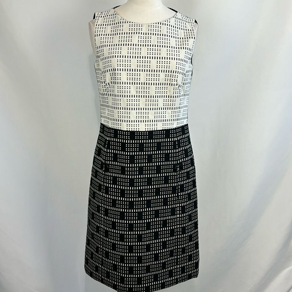 Akris Punto Black and White Dress